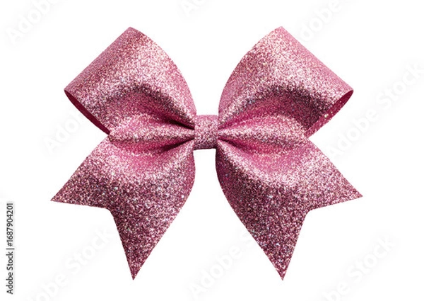 Obraz Large, sparkly pink bow