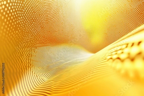 Fototapeta high quality image of Abstract yellow halftone design background