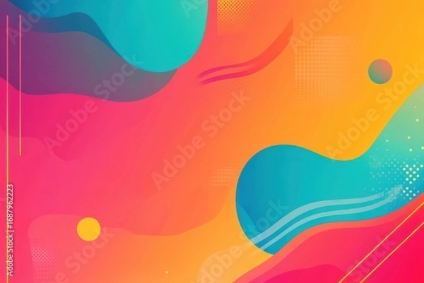 Fototapeta high resolution of Gradient abstract background