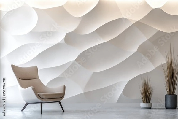 Fototapeta clear pixel visual of White elegant texture wallpaper modern concept