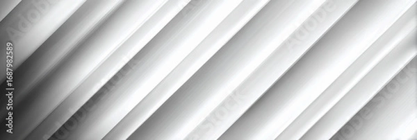 Fototapeta White background with diagonal lines and blurred edges, vector illustration, simple design