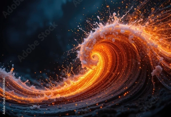 Fototapeta visualization of fractal realms