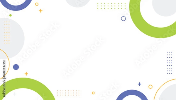 Fototapeta Modern abstract geometric background design