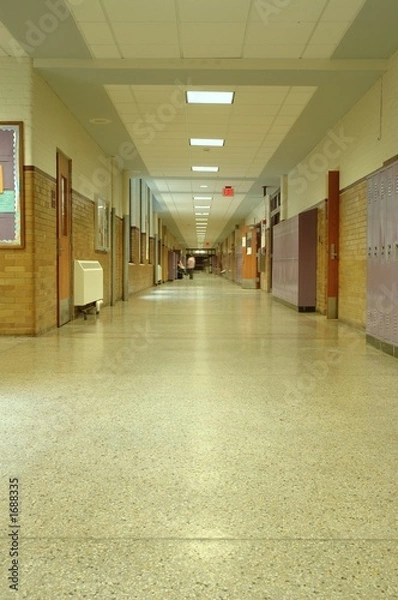 Obraz school hallway 2