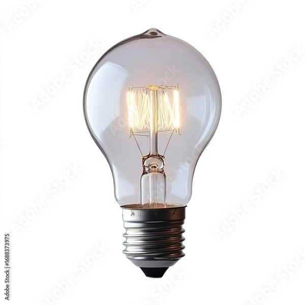 Fototapeta High Definition Visual of a Photo Innovation, Isolated on a White Background