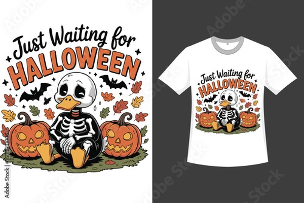 Fototapeta vintage halloween t-shirts
