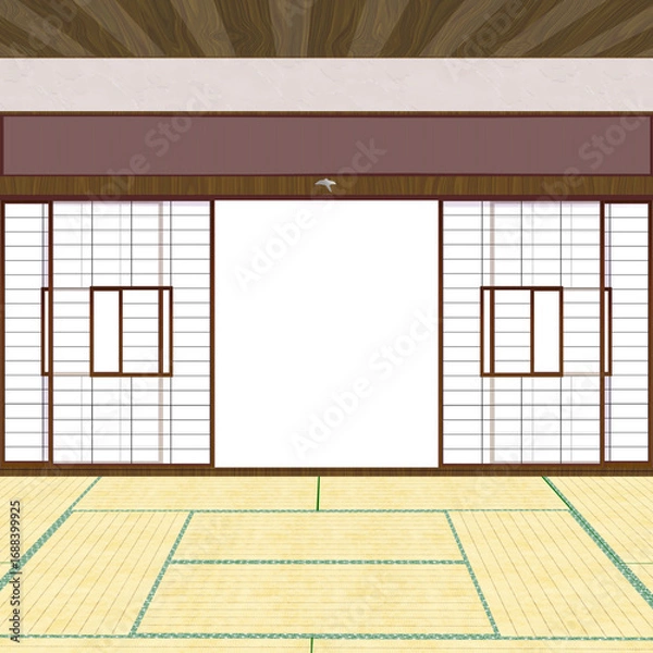 Obraz 畳のある和室