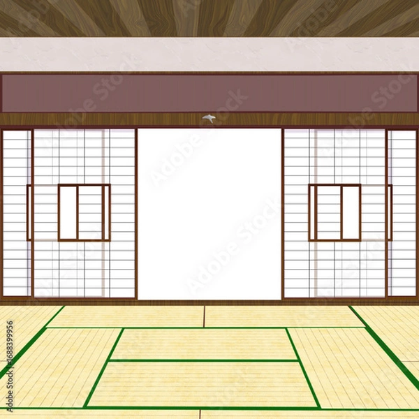 Obraz 畳のある和室