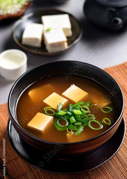 Fototapeta 日本の伝統的家庭料理「味噌汁」