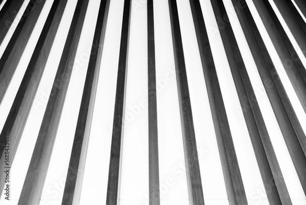 Fototapeta Geometric Metal Pattern with Parallel Lines