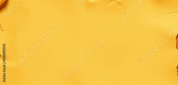 Fototapeta Close-up of aged, yellowed parchment paper; textured surface, simple design, full frame,   close up,  abstract