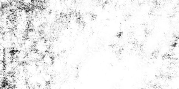 Fototapeta Black or white Dust overlay distress grungy effect paint.dirt overlay or screen effect white dust and scratches on a black background,dirt overlay or screen effect use for grunge background vintage.