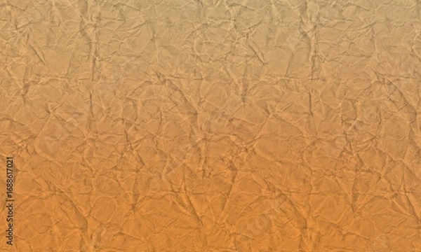 Fototapeta Abstract crumpled paper texture background in brown tones. Perfect for vintage design, craft projects, packaging, scrapbooking, and digital artworks.