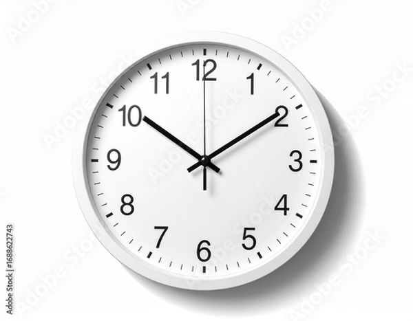 Fototapeta 壁掛け時計のイラスト