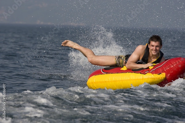 Obraz Jugendlicher auf Banane