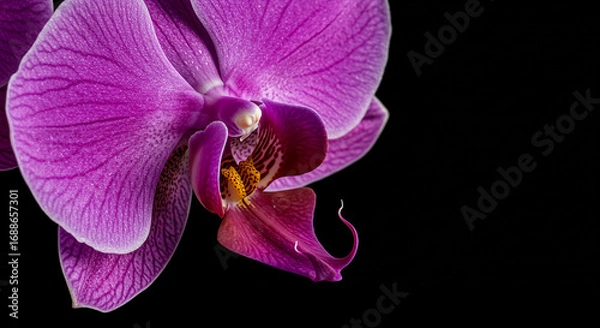 Obraz orchid on black