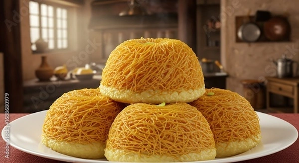 Obraz Golden Threads of Comfort