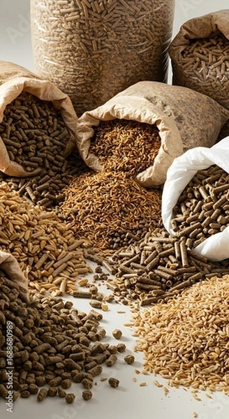 Obraz Harvest's Bounty: Grains of Sustenance