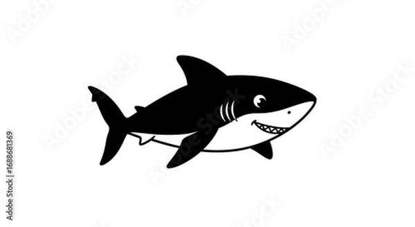 Obraz Smiling Jaws, Ink Embrace