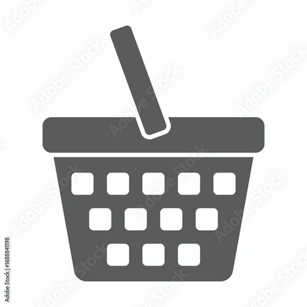 Fototapeta basket icon