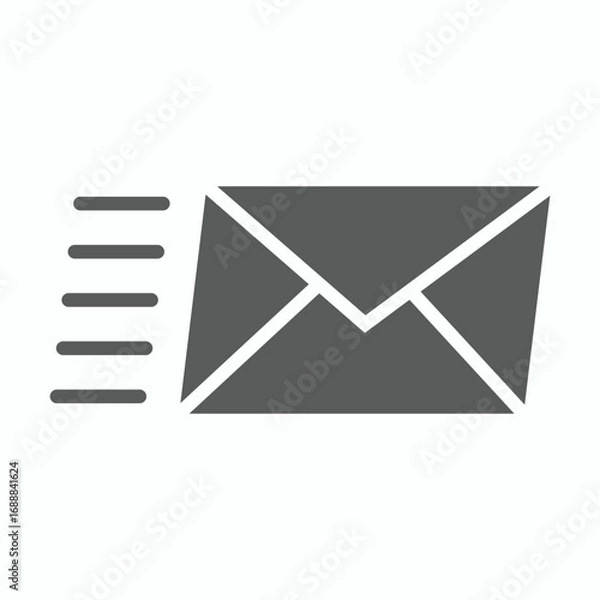 Fototapeta letter icon, mail vector