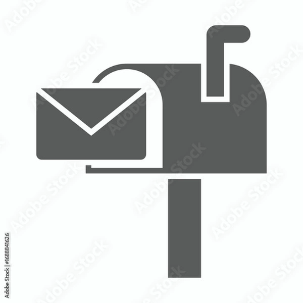Fototapeta letter icon, mail vector