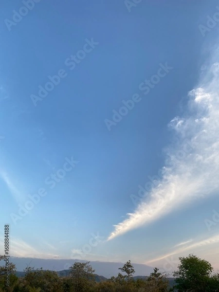 Obraz sky and clouds