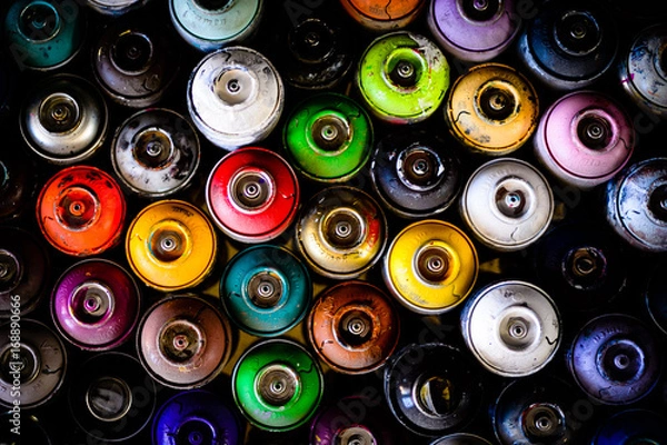 Fototapeta Reciclando botes