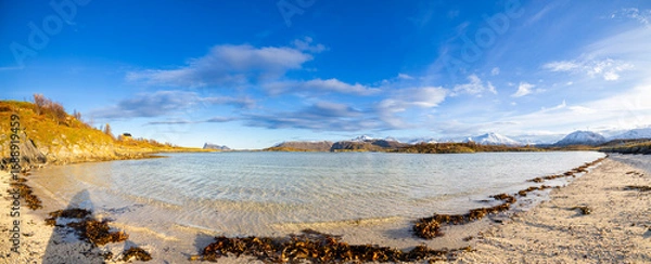 Obraz Frog View Arctic Sea