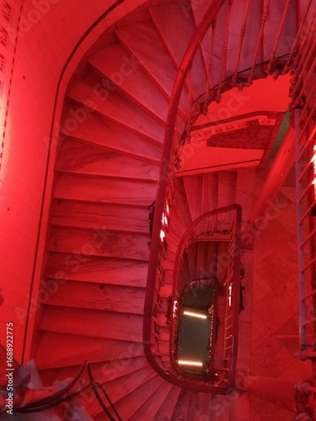 Fototapeta red and white