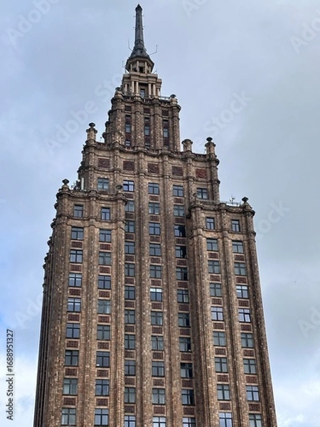 Obraz the facade Riga