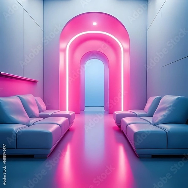 Obraz 네온 미팅룸