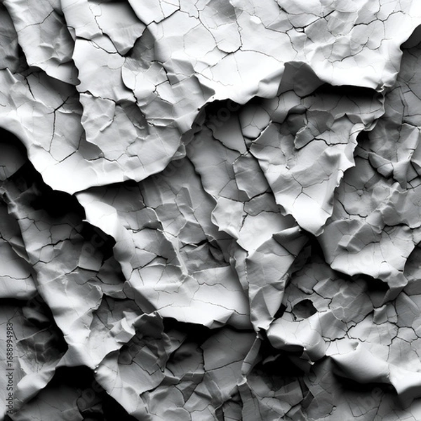 Fototapeta Abstract high-resolution background featuring white paper texture pattern