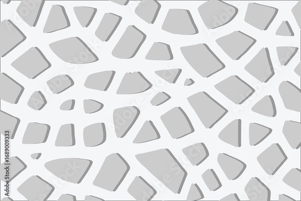 Obraz Abstract Stone Wall Pattern Seamless Vector Background