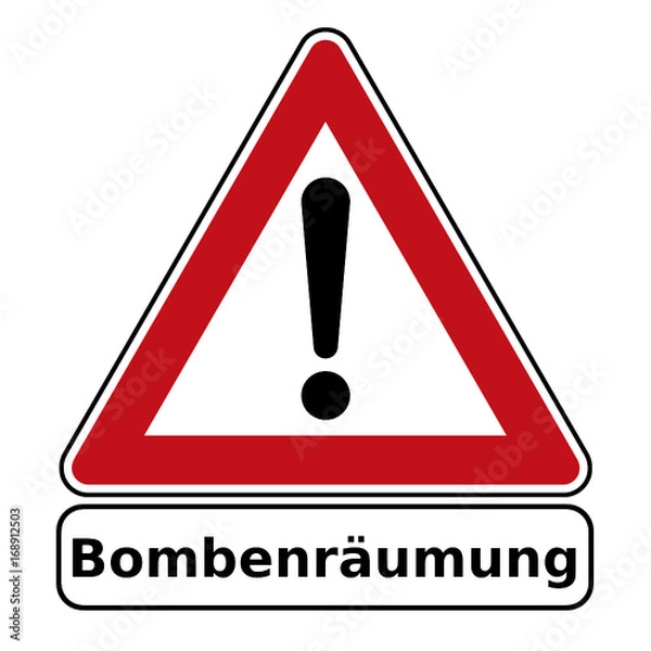 Obraz Bombenräumung