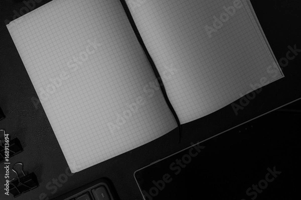 Obraz Modern office desk background