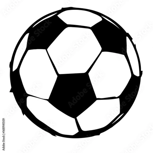 Fototapeta soccer ball vector