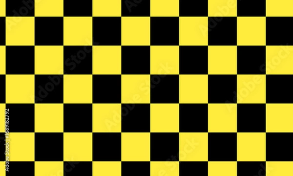 Obraz black and white chessboard