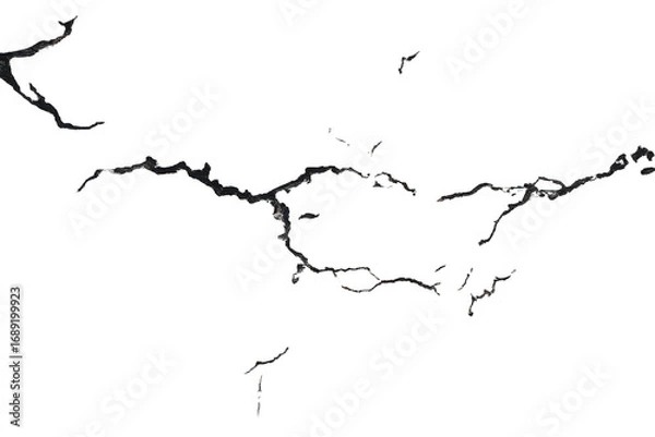 Fototapeta Abstract Dark Crack Texture Background