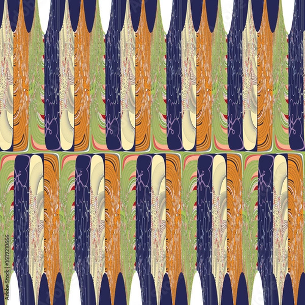 Fototapeta Fabric pattern, graphic design, decoration, colors