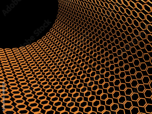 Obraz orange background 5