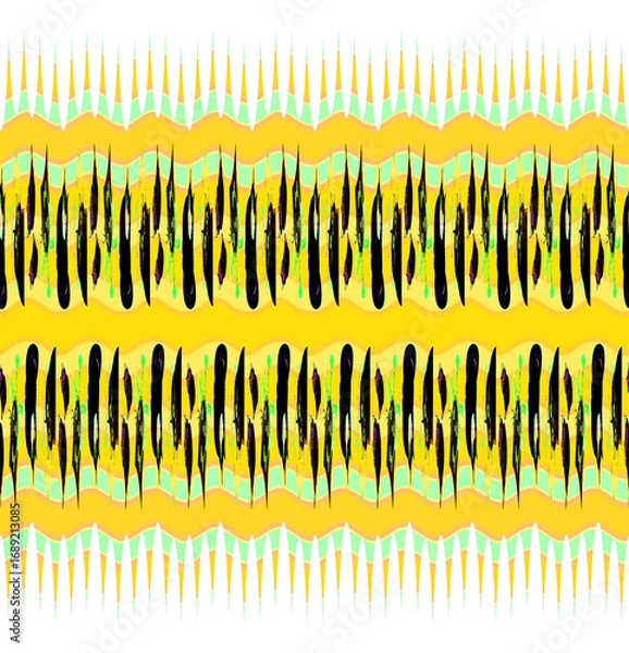 Fototapeta Fabric pattern, graphic design, decoration, colors