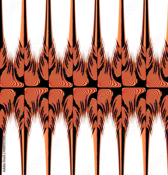 Fototapeta Fabric pattern, graphic design, decoration, colors
