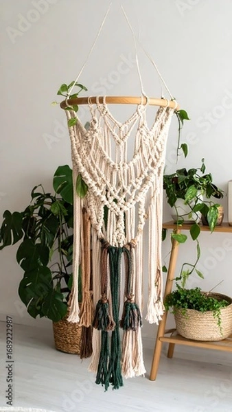 Fototapeta Macrame wall hanging