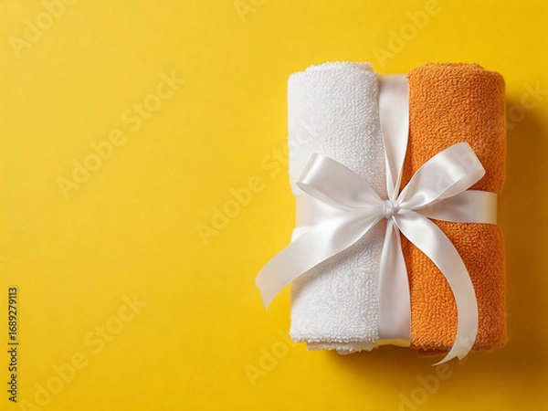 Fototapeta orange towel