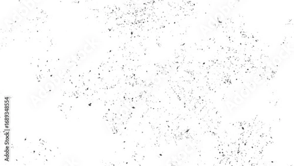 Fototapeta Old grunge black texture background with distressed overlay design. Black and white grunge background with scratched paper texture. 