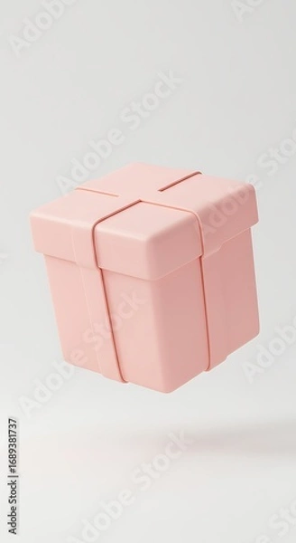 Obraz Pink Present's Flight