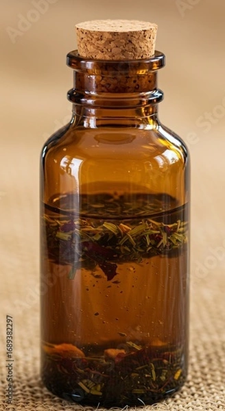 Obraz Amber Elixir: Herbal Infusion