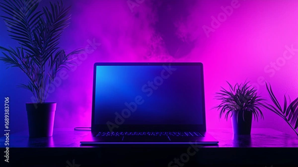 Obraz AI Age Youtuber Background Collection