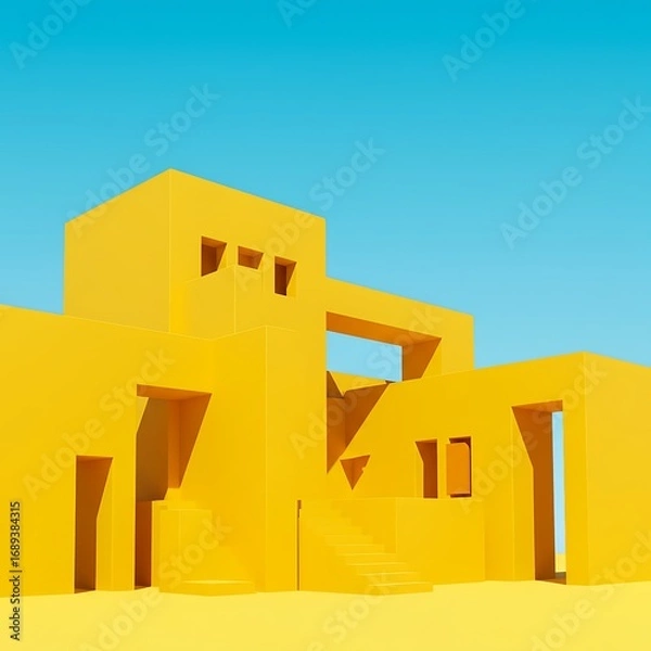 Obraz Golden Hour Geometry